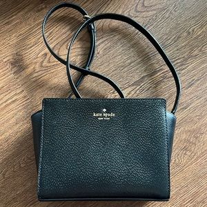 Kate Spade small black crossbody purse